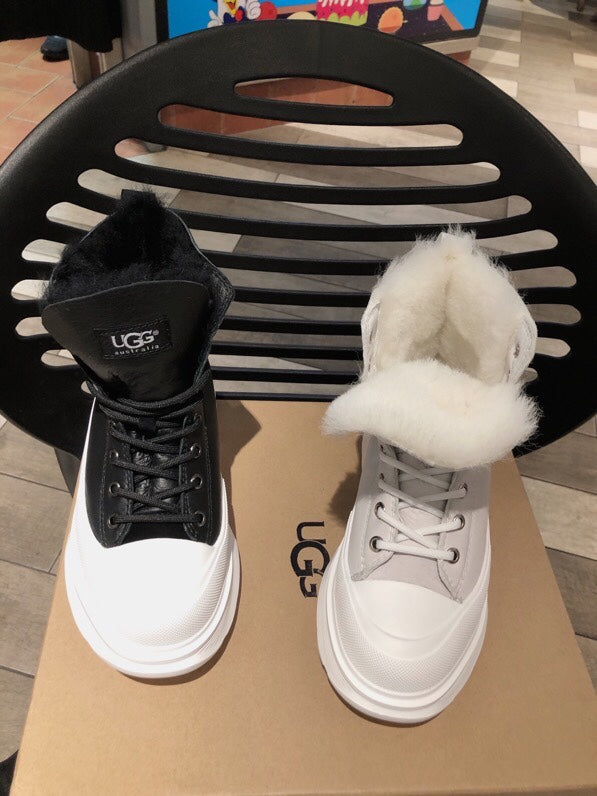 Shearling Lined Winter Boots