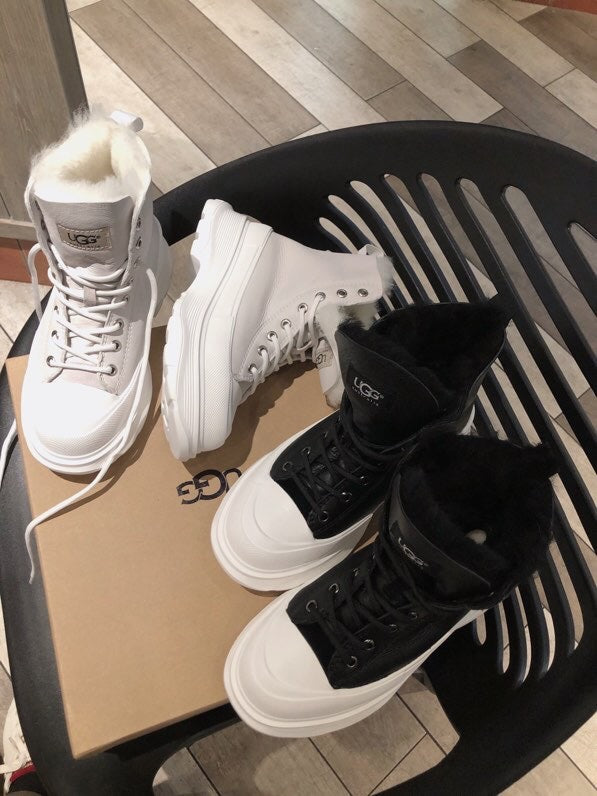 Shearling Lined Winter Boots