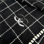 Luxury Scottish Cashmere Scarf — 100% Cashmere — 38 × 185 cm