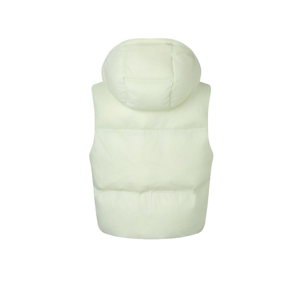 Women’s High-Gloss Hooded Down Vest