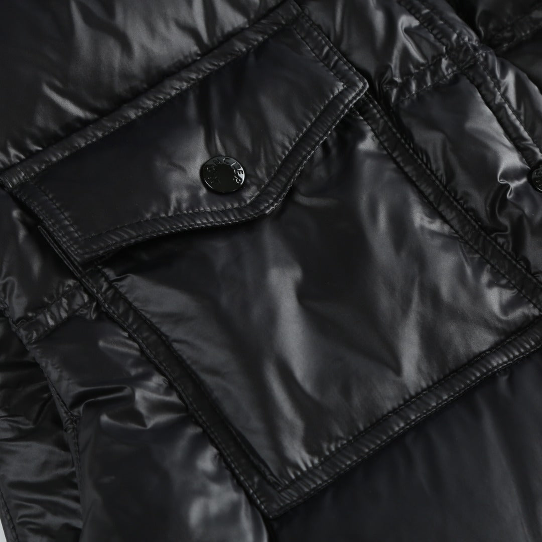 Women’s High-Gloss Hooded Down Vest