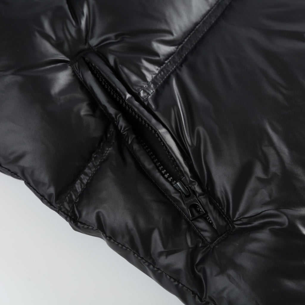 Women’s High-Gloss Hooded Down Vest