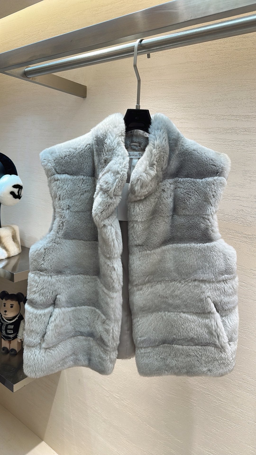Natural Rabbit Fur Vest