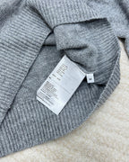 Collegiate Letter Knit Wool Sweater