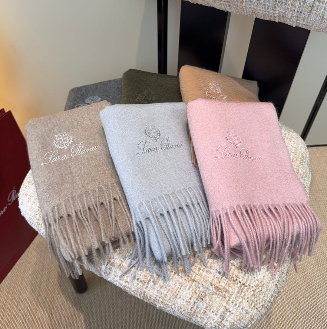 Cashmere Plaid Scarf