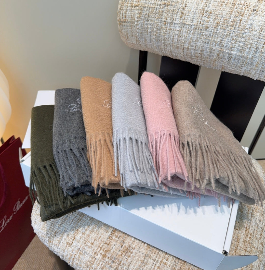 Cashmere Plaid Scarf