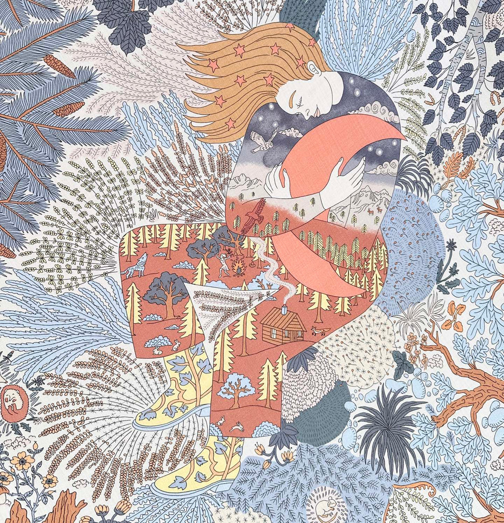 ew Luxury Double-Sided Cashmere & Silk Square Scarf — 135 × 135 cm