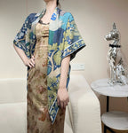 ew Luxury Double-Sided Cashmere & Silk Square Scarf — 135 × 135 cm