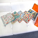 ew Luxury Double-Sided Cashmere & Silk Square Scarf — 135 × 135 cm