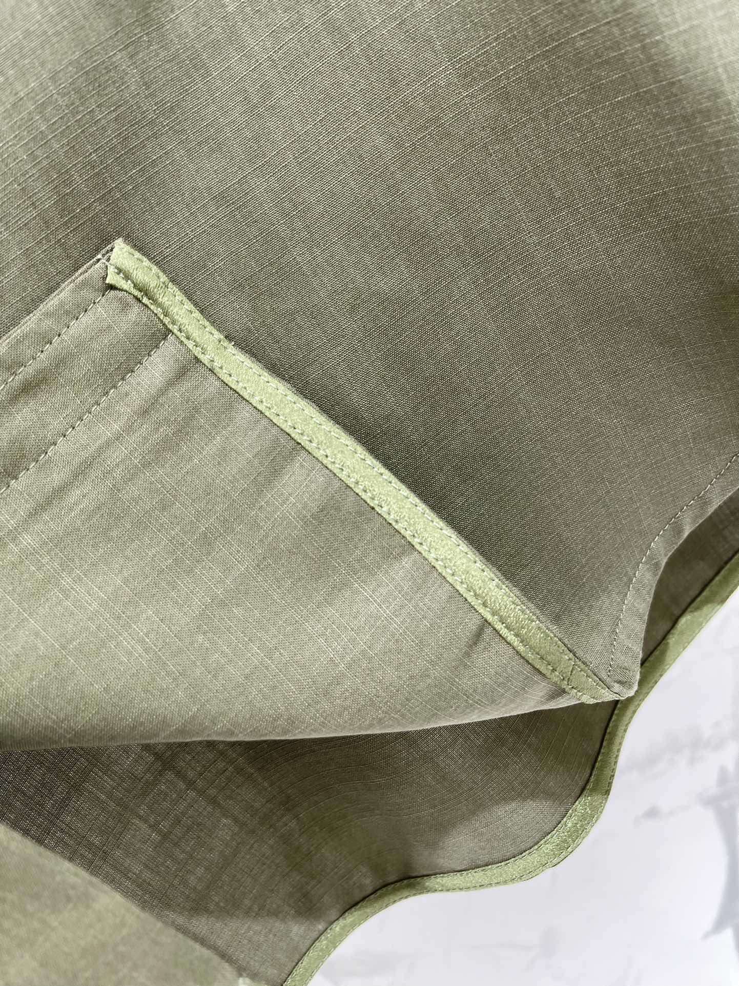 Elegant Embroidered Collar Pocket Shirt