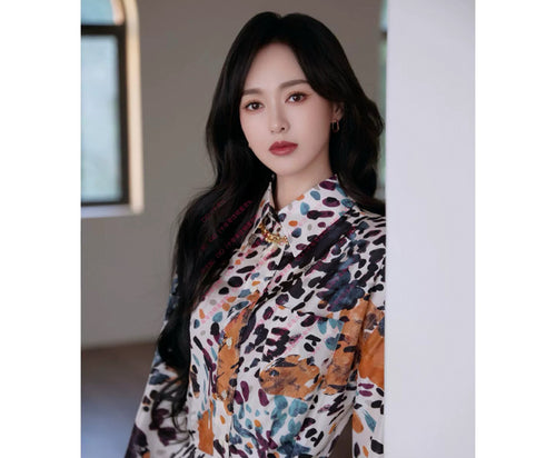 2026 Early Spring Artistic Silk Shirt