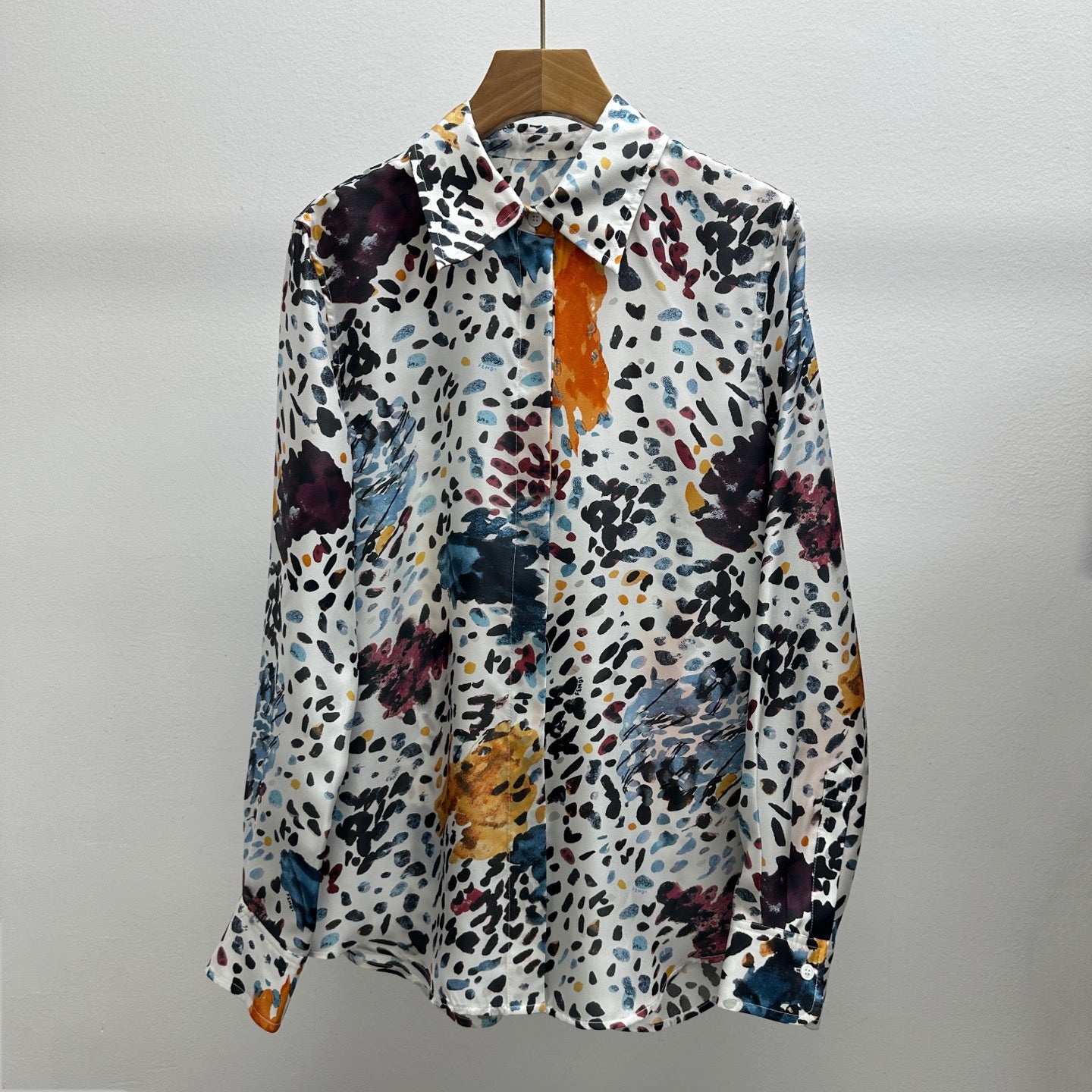 2026 Early Spring Artistic Silk Shirt