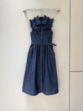 D K 26 Sleeveless Denim Dress