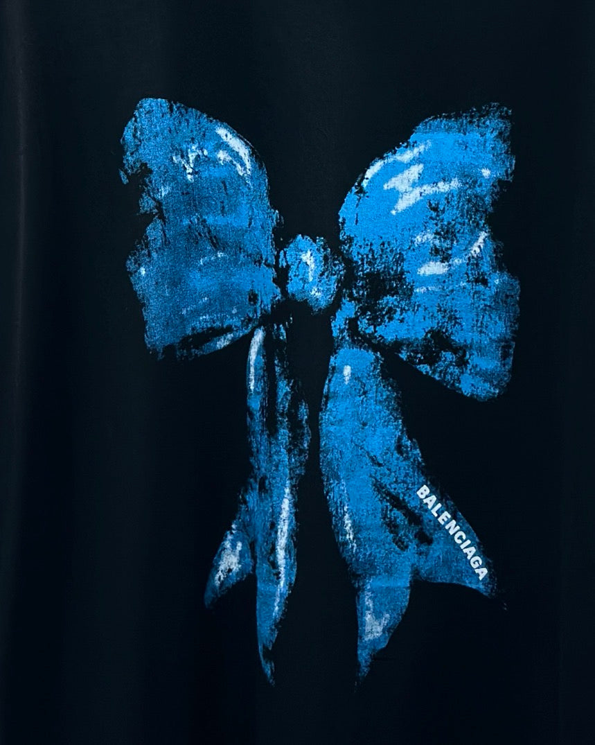 Blue Cracked Butterfly Print T-Shirt – Unisex