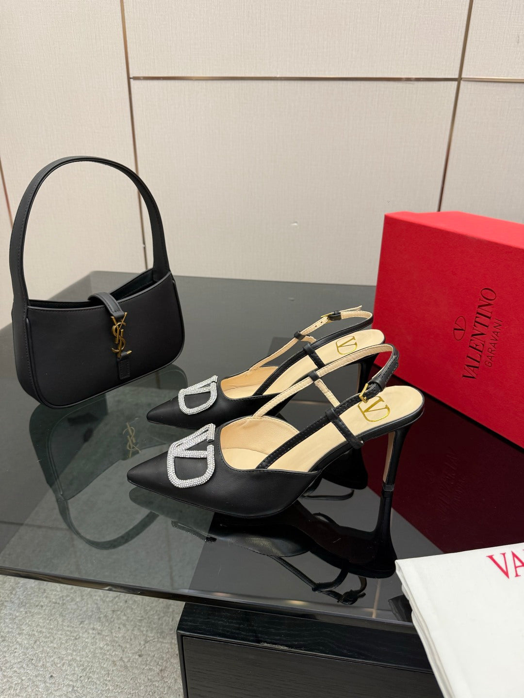 Bow Detail Elegant Heels – 8.5cm – Premium Leather