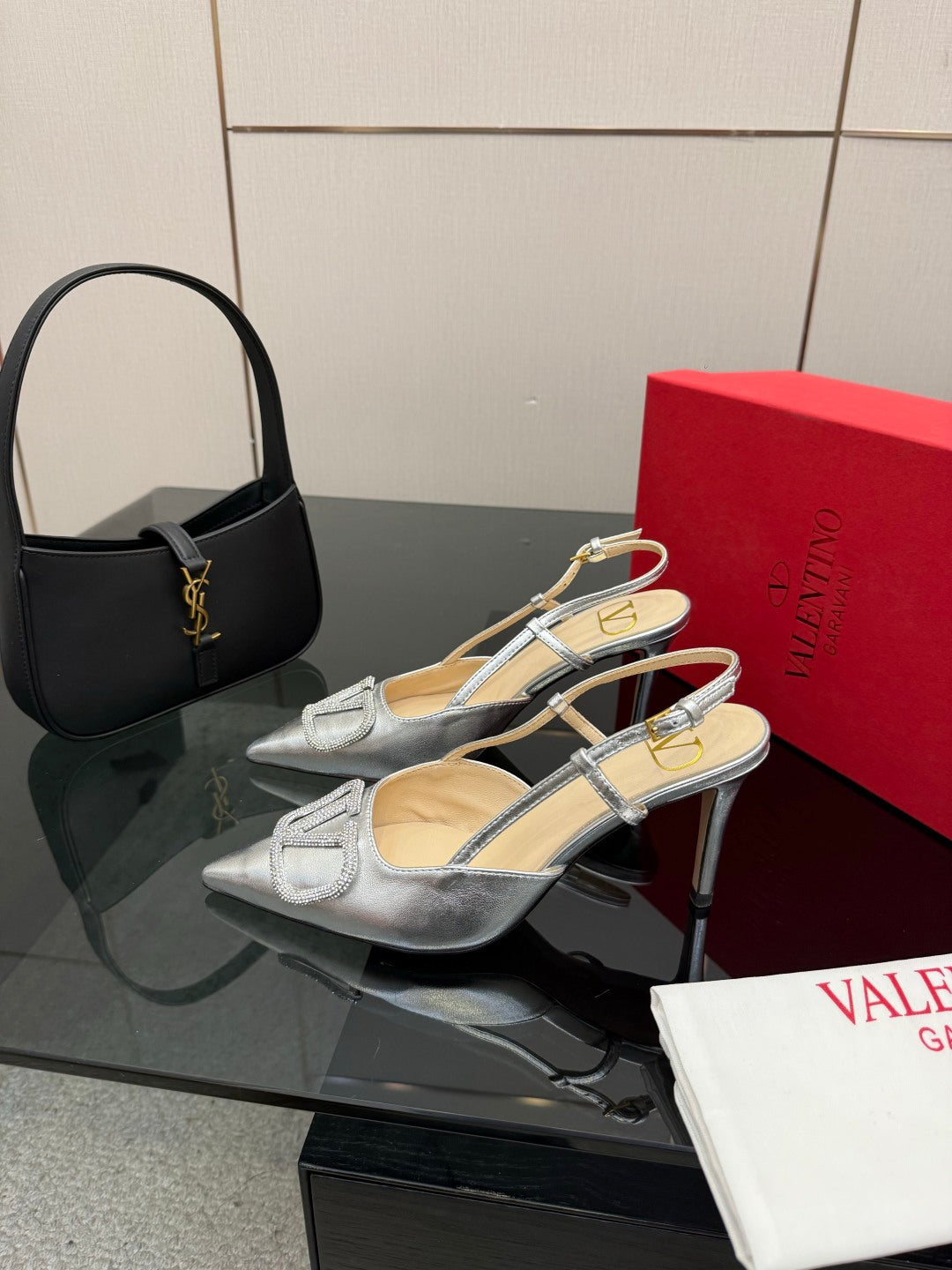 Bow Detail Elegant Heels – 8.5cm – Premium Leather