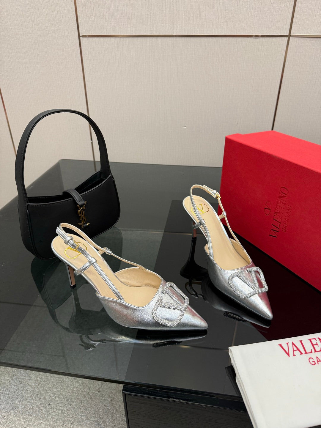 Bow Detail Elegant Heels – 8.5cm – Premium Leather