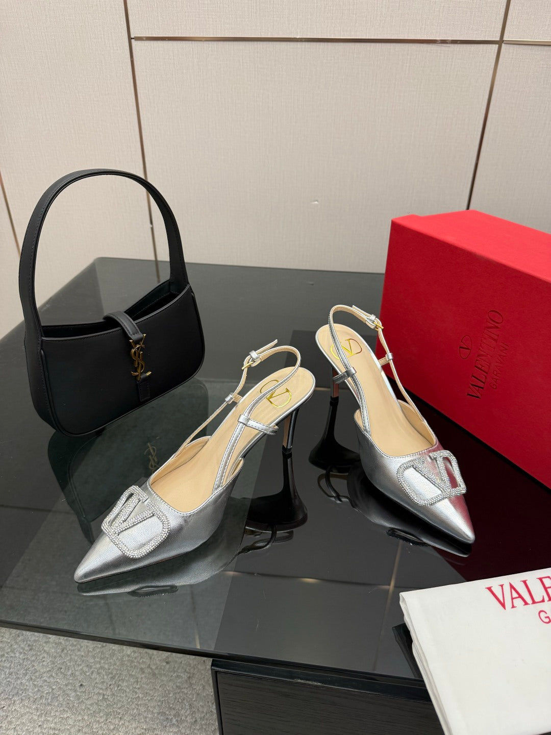 Bow Detail Elegant Heels – 8.5cm – Premium Leather