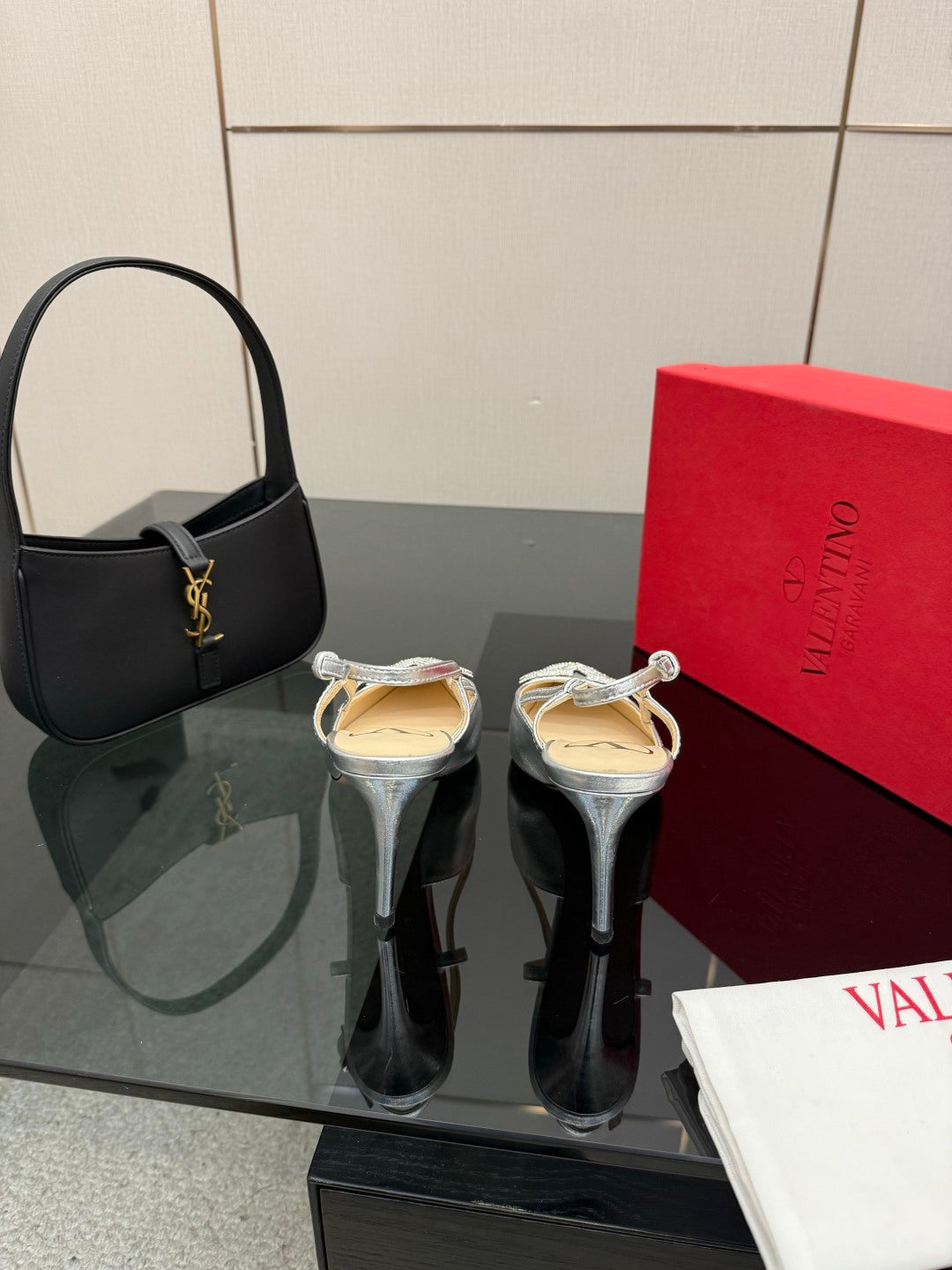 Bow Detail Elegant Heels – 8.5cm – Premium Leather