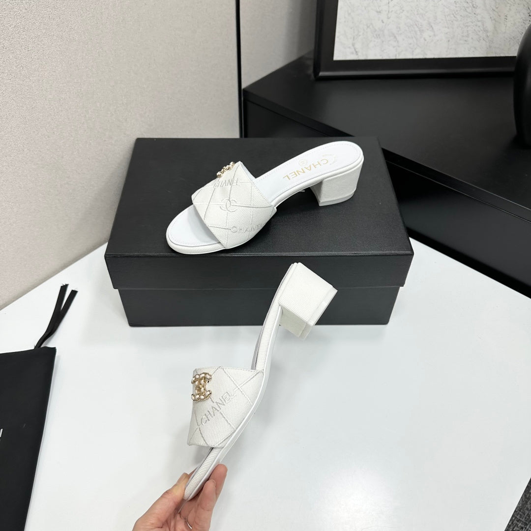 Denim Platform Sandals – Spring/Summer