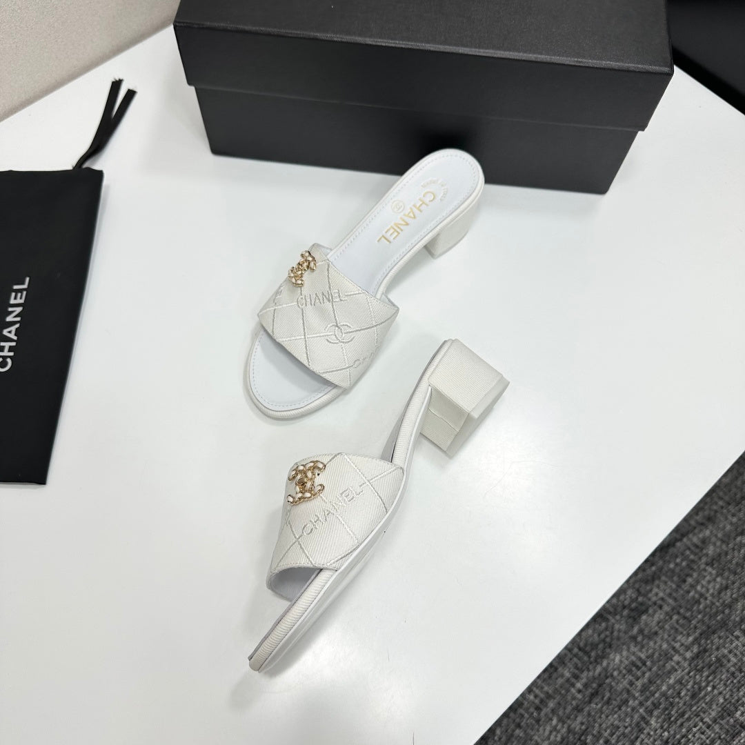 Denim Platform Sandals – Spring/Summer