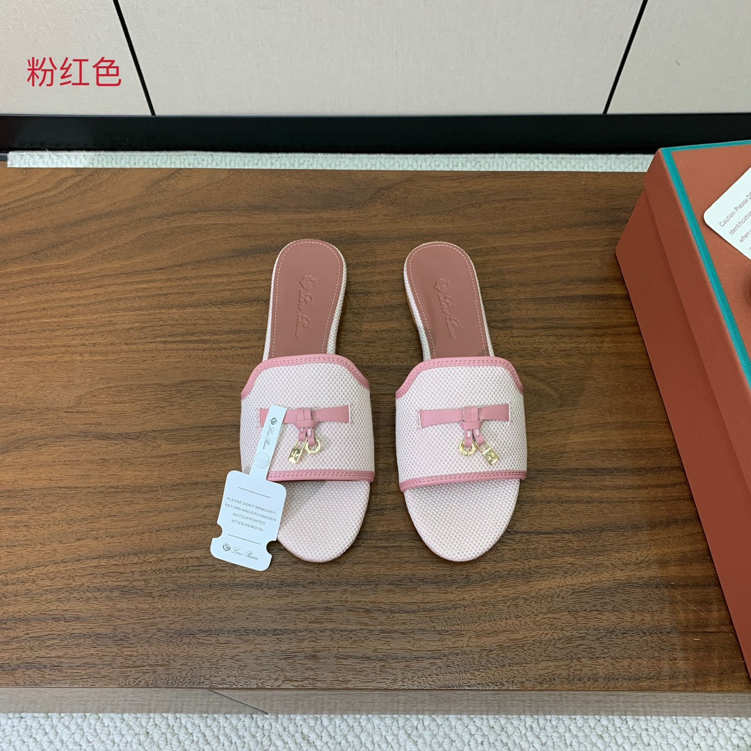 Color-Block Flat Sandals – Premium Edition