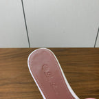 Color-Block Flat Sandals – Premium Edition