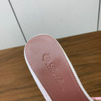 Color-Block Flat Sandals – Premium Edition