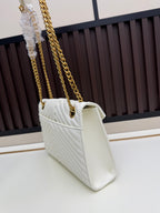 Medium Caviar Leather Chain Bag