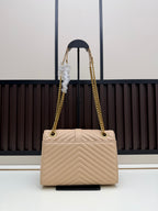 Medium Caviar Leather Chain Bag