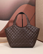 Quilted Lambskin Tote Bag