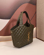 Quilted Lambskin Tote Bag