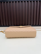 Medium Caviar Leather Chain Bag