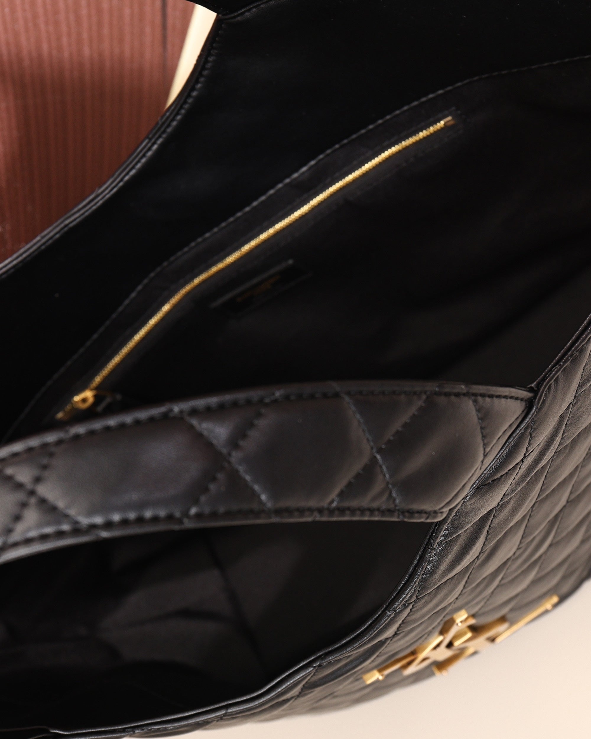 Quilted Lambskin Tote Bag