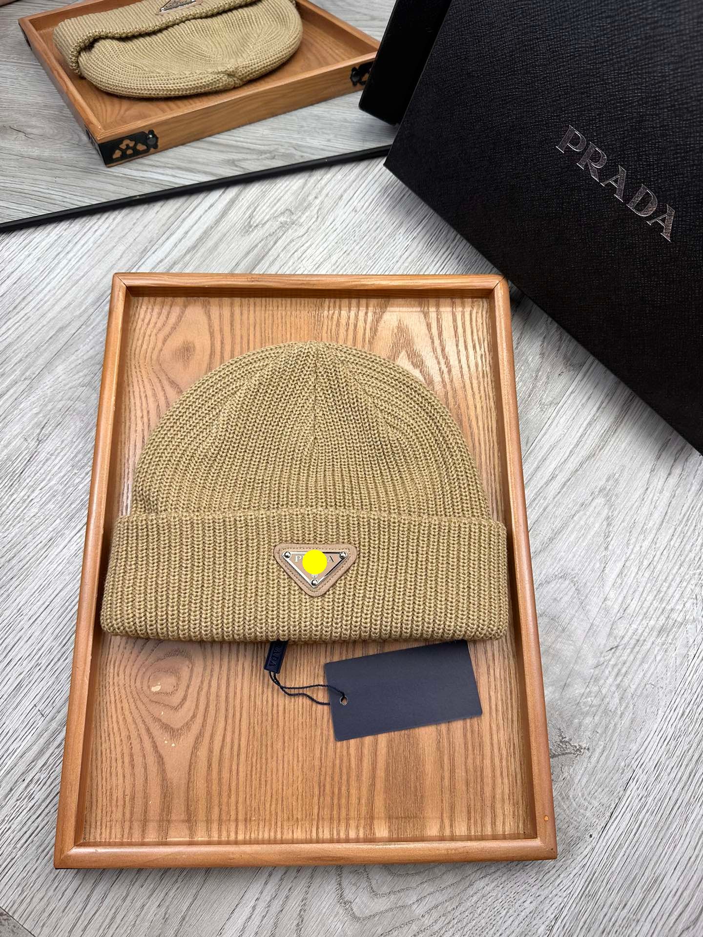 Fine Knit Beanie Hat