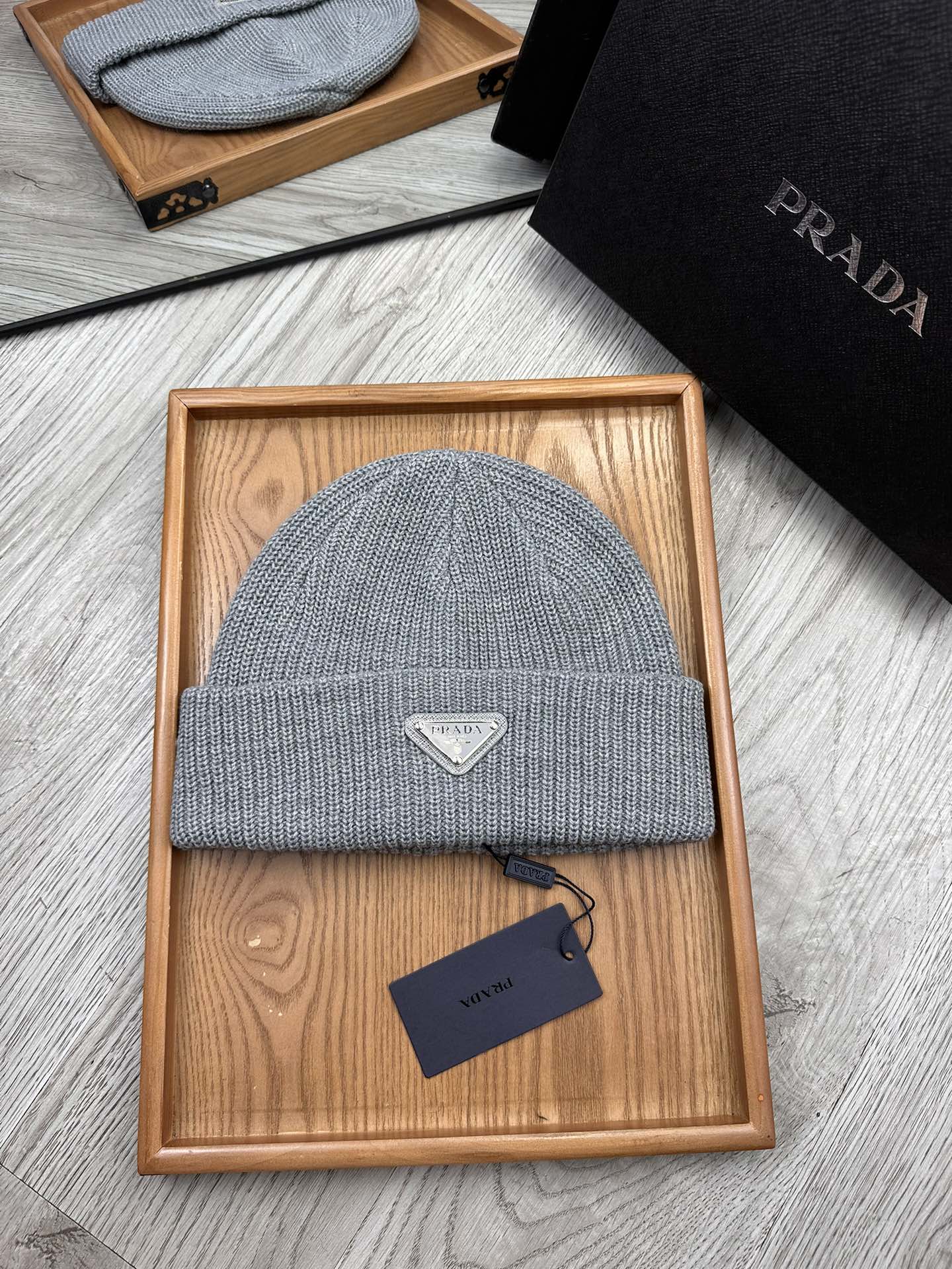 Fine Knit Beanie Hat