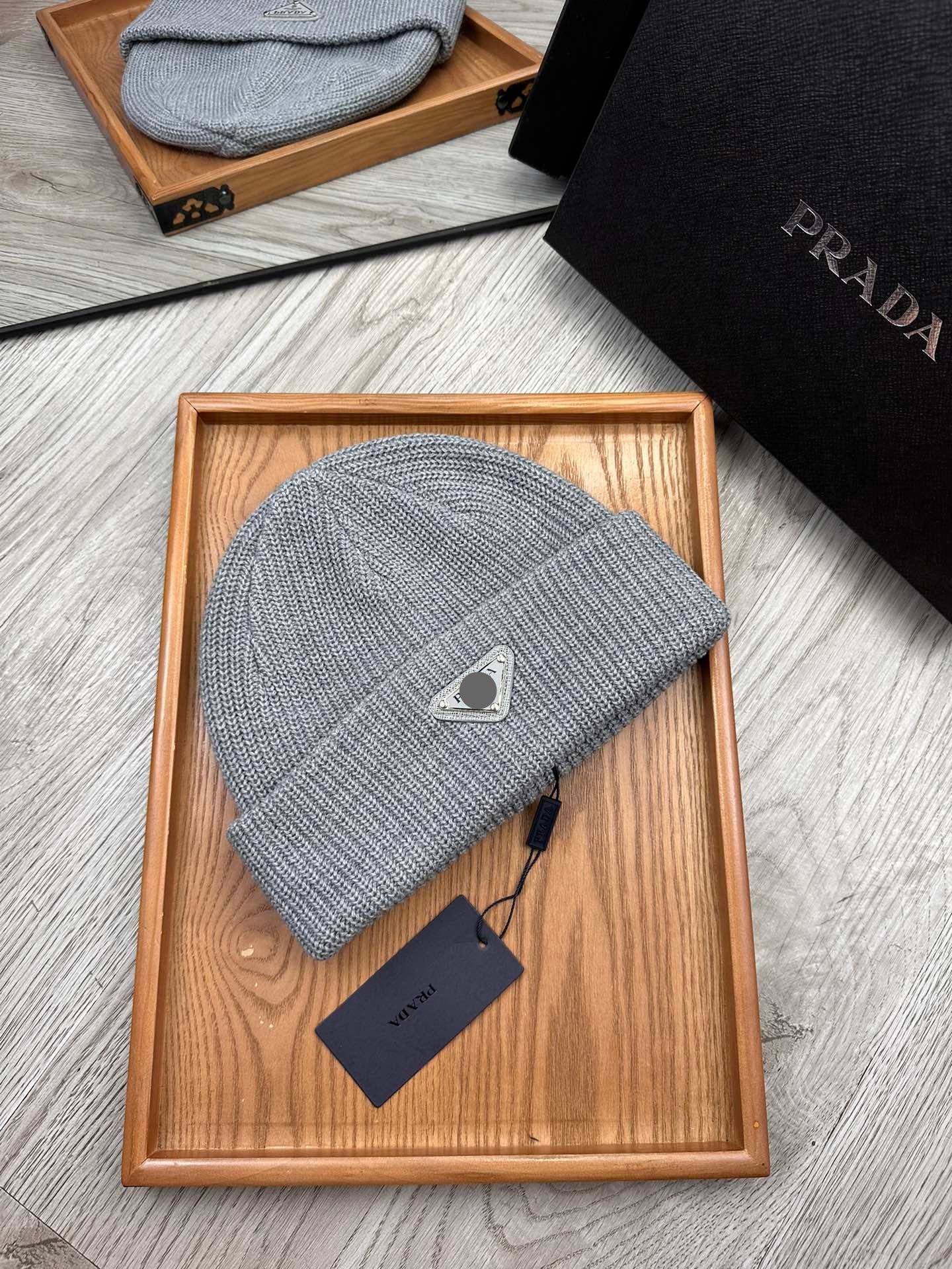 Fine Knit Beanie Hat