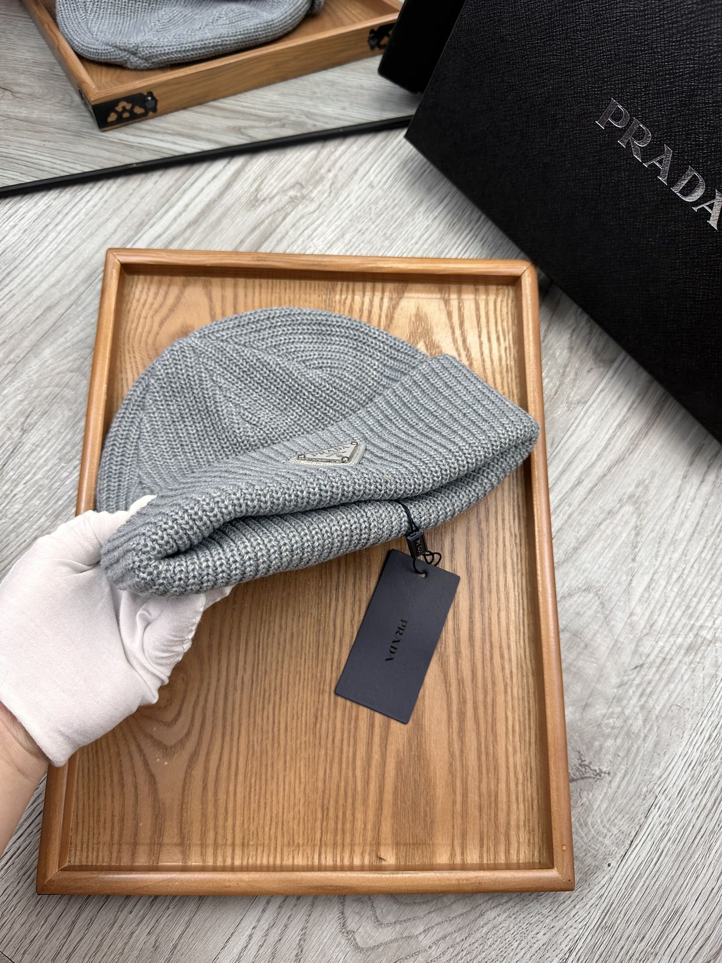 Fine Knit Beanie Hat