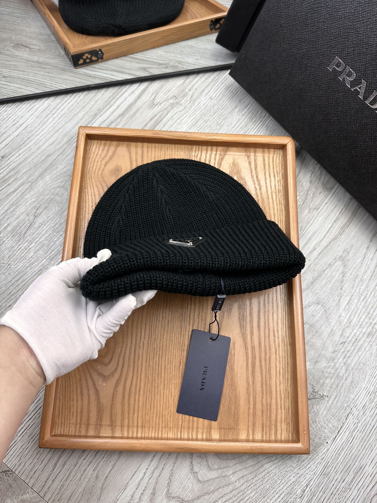 Fine Knit Beanie Hat