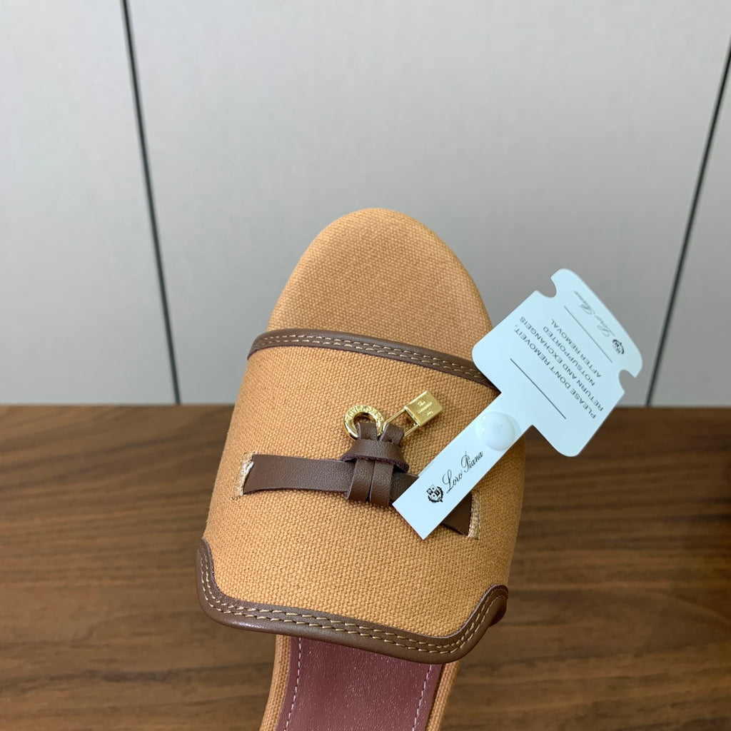 Color-Block Flat Sandals – Premium Edition