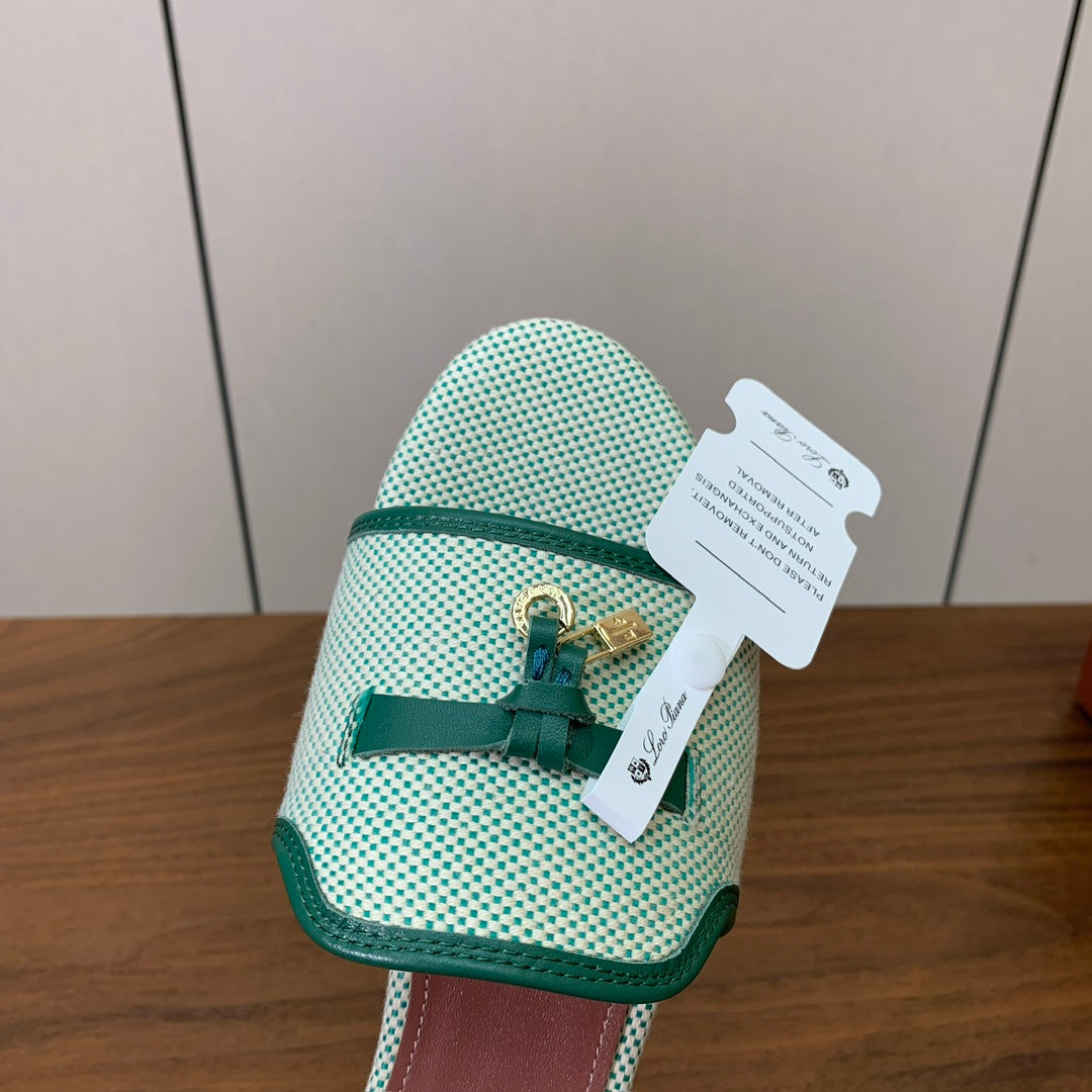 Color-Block Flat Sandals – Premium Edition