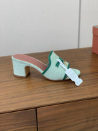 Color-Block Flat Sandals – Premium Edition