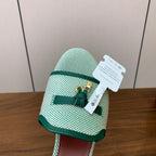 Color-Block Flat Sandals – Premium Edition