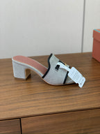 Color-Block Flat Sandals – Premium Edition