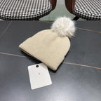 Premium Knit Beanie with Pom Detail