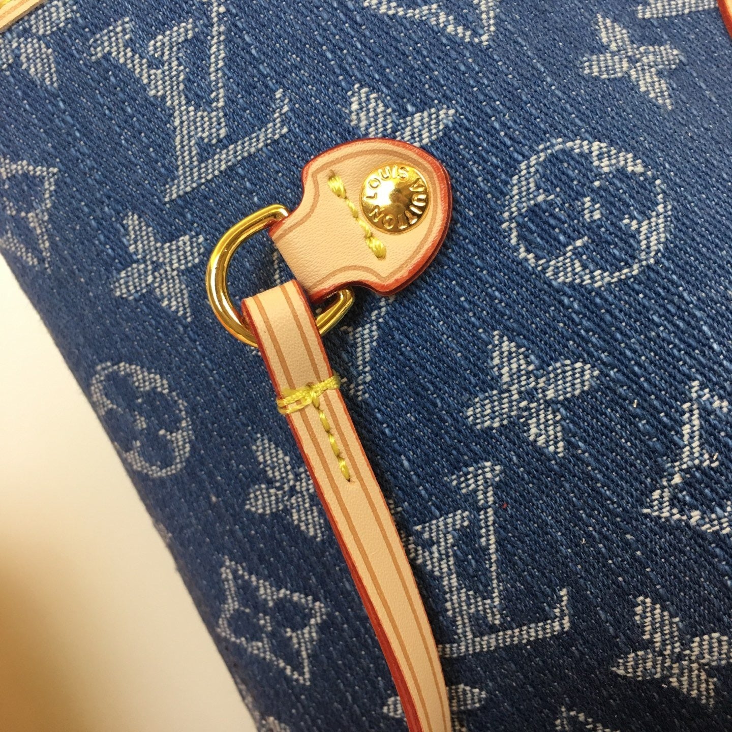 Monogram Leather Tote Bag – Medium